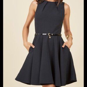 Modcloth Closet London Black Dress